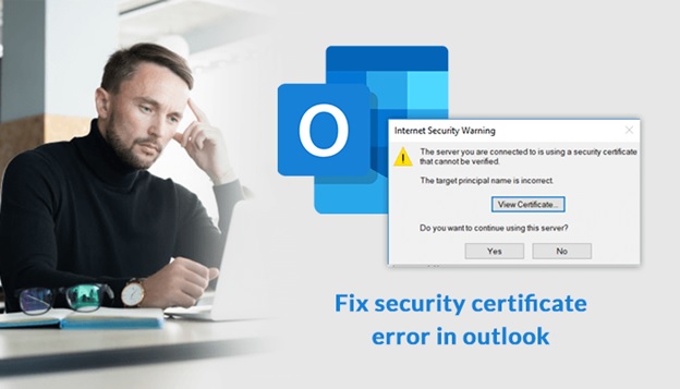 Outlook Certificate Error