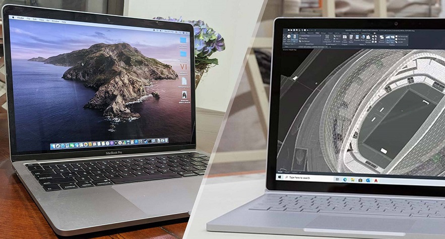 macbook pro or surface book